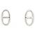 Hermès Orecchini Hermes Farandole TPM Silver Stud Earrings