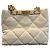 Chanel Small Shopping Bag aus gestepptem Lammleder Weiß - Ansicht 5