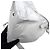Bolsa Bowling Chanel em couro de bezerro envelhecido branco - vista 10