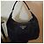 Prada Hobo-Taschen Nylon Leder Dunkelblau - Ansicht 7
