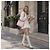 Timeless Borsa Shopping Tote Chanel CC Logo Matelasse Lambskin Chain Rosa - vista 3