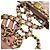 Timeless Borsa Shopping Tote Chanel CC Logo Matelasse Lambskin Chain Rosa - vista 6