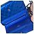 CHANEL Boy Wallet on Chain aus gestepptem Lackleder Blau - Ansicht 12