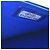 CHANEL Boy Wallet on Chain aus gestepptem Lackleder Blau - Ansicht 6