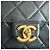 Timeless Chanel gesteppte Ziegenleder-Klapptasche mit Perlenkette Schwarz - Ansicht 5
