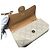 Borsa a patta porta-cellulare Chanel in pelle d'agnello matelassé beige e marrone con catena e hardware light gold, 2023 - vista 7