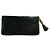 Cartera Gucci Bamboo de cuero charol Negro