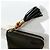 Cartera Gucci Bamboo de cuero charol Negro - vista 5