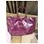 Borsa Tote Anine Bing Leo Coated Canvas Bordò - vista 4