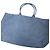 ANINE BING Leo canvas tote Paris University - grey washed Grigio - vista 9