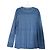 COS Blauer Strickpullover mit Streifen