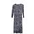 Max Mara Studio Paisley-Print Midi-Kleid Pink Weiß Grau Dunkelblau - Ansicht 3