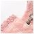 Borsa a tracolla Chanel 2.55 Matelassé Mademoiselle con catena Rosa Multicolore - vista 6