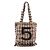 Borsa Tote Chanel No. 5 Black Multicolor Nero Multicolore