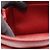 Borsa a tracolla Chanel 2.55 Matelassé Mademoiselle con catena Rosso - vista 7