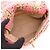 Bolsa de Ombro 2 Vias Chanel Coco Mark Turnlock Check Marrom Rosa Multicor - vista 3