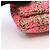 Bolsa de Ombro 2 Vias Chanel Coco Mark Turnlock Check Marrom Rosa Multicor - vista 6