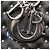 Bolso 2-Way Lady Dior de Christian Dior Negro Blanco Azul - vista 8