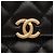 Timeless Chanel Matelassé Schultertasche aus schwarzem Lammleder - Ansicht 6