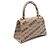 Borsa Balenciaga Hourglass Small 2-Way Marrone Nero - vista 2