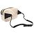 Chanel Matelassé Leder Gürteltasche/Handtasche Schwarz Weiß Beige - Ansicht 2