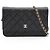 Chanel Matelassé Schultertasche Schwarz