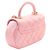 Bolsa de Ombro 2-Way Chanel Matelassé com Alça de Mão Rosa - vista 2