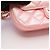 Bolsa de Ombro 2-Way Chanel Matelassé com Alça de Mão Rosa - vista 7