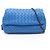Borsa a tracolla Bottega Veneta Intrecciato Blue