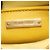 Bolsa de Ombro Miu Miu em Couro Matelassé Amarelo - vista 5
