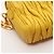 Bolsa de Ombro Miu Miu em Couro Matelassé Amarelo - vista 8