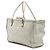 Tote Gucci Bella em couro de bezerro branco Cru - vista 2