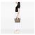 Borsa Satchel Gucci Beige Small GG Supreme - vista 7