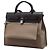 Hermès Brown Toile Herbag Zip 31 Castaño Marrón claro - vista 2