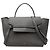 Belt Bag Céline Celine Sac Ceinture Mini en Cuir Gris Marron Gris anthracite