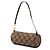 Louis Vuitton Brown Damier Ebene Papillon Pochette Castaño - vista 2