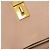 Chloé Drew Crossbody de piel de cordero granulada marrón Small Castaño Carne - vista 6
