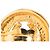 Chanel Gold CC vergoldete Clip-On Ohrringe Golden - Ansicht 3