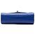 Chanel Blue Small Studded Chevron Calfskin Envelope Double Flap Blau - Ansicht 3