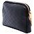 Autre Marque Pouch Gaby Saint Laurent mini in pelle di agnello matelassé nera con zip Nero - vista 2