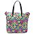 Sac Satchel Prada Blue Tessuto Stampato