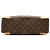 Louis Vuitton Brown Monogram Boulogne 35 Marrom - vista 3