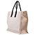 Autre Marque Saint Laurent Tote Bag Rive Gauche Large in Tela Beige - vista 2