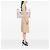 Autre Marque Saint Laurent Tote Bag Rive Gauche Large in Tela Beige - vista 6