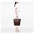 Borsa Tote Gucci Abbey D Ring in vitello marrone Marrone scuro - vista 6
