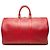 Louis Vuitton Red Epi Keepall 45 Rouge