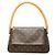 Louis Vuitton Brown Monogram Mini Looping Marrom