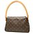Louis Vuitton Brown Monogram Mini Looping Marrom - vista 2
