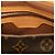Louis Vuitton Brown Monogram Mini Looping Marrom - vista 5