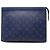 Louis Vuitton Blue Monogram Taigarama Pochette Voyage MM Azul